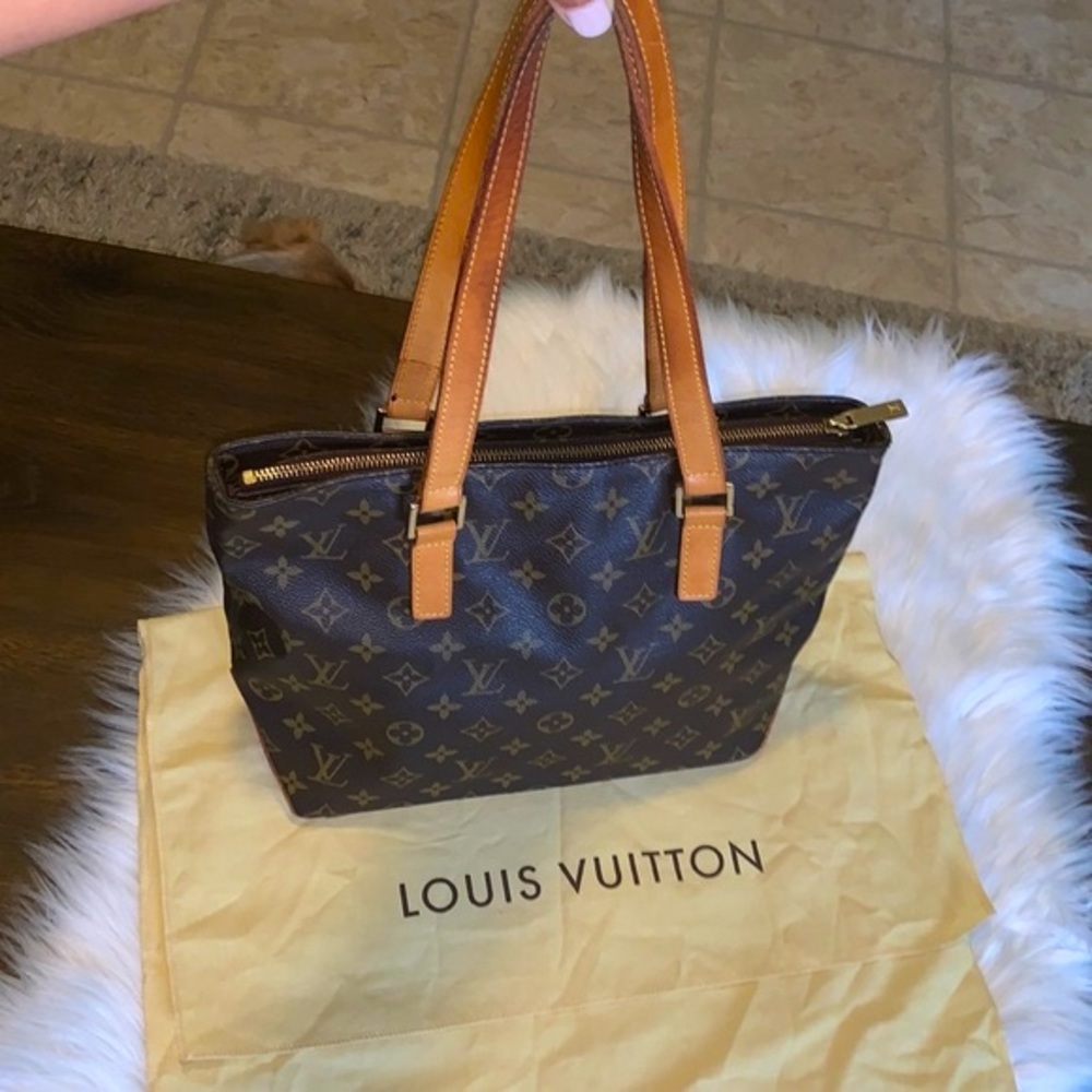 Louis Vuitton Cabas Piano Monogram half tote